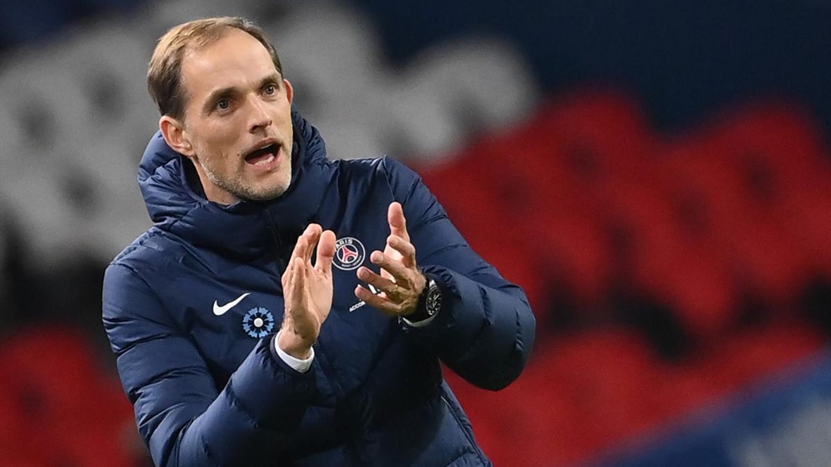 Thomas Tuchel khi dẫn dắt CLB PSG.